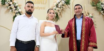 Osmaniye'de nikah dairesinde '26.06.2026' yoğunluğu yaşandı