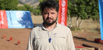 Özel gereksinimli bireyler doğada kurulan parkurlarda eğlenceli zaman geçiriyor