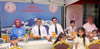 Patnos Kaymakamı Dertlioğlu çocukları evinde ağırladı