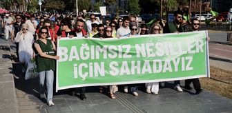 Samsun'da Yeşilay tarafından bağımlılığa karşı farkındalık yürüyüşü gerçekleştirildi