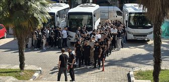 Samsun merkezli yasa dışı bahis operasyonunda yakalanan 27 şüpheli adliyede