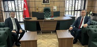 Sinop'a atanan Başsavcı Aksoy'dan Kaymakam Altınpınar'a veda ziyareti