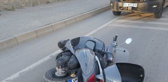 Sinop'ta devrilen motosikletin sürücüsü öldü