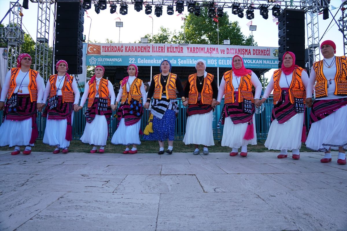 Tekirdağ'da '22. Geleneksel Yayla Şenlikleri' başladı