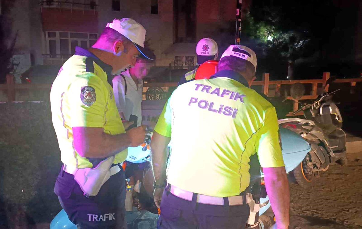 Tekirdağ'da huzur uygulaması: Bin kişi sorgulandı, 100 araç denetlendi