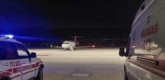 Tokat'ta ambulans uçak 11 yaşındaki hasta çocuk için havalandı