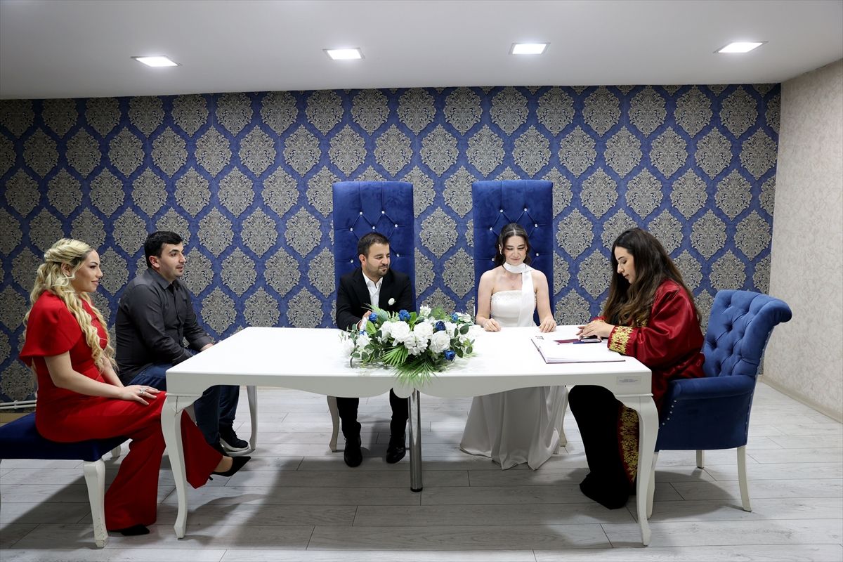 Trakya'da özel bir tarihte nikah kıymak isteyen çiftler '26.06.2026'yı tercih etti