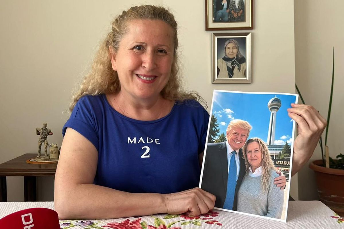 Trump'ın Türkiye'ye geleceğini öğrenen Ankaralı Necla'dan yeni hamle