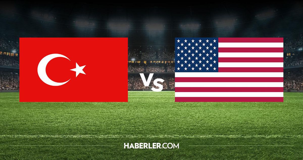 Türkiye ve ABD basketbol takımları sahada karşı karşıya gelirken