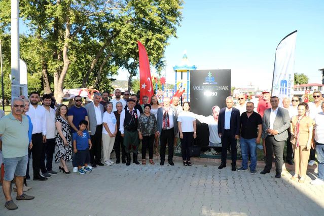 Volkan Konak’ın adı Edremit’te yaşatılıyor