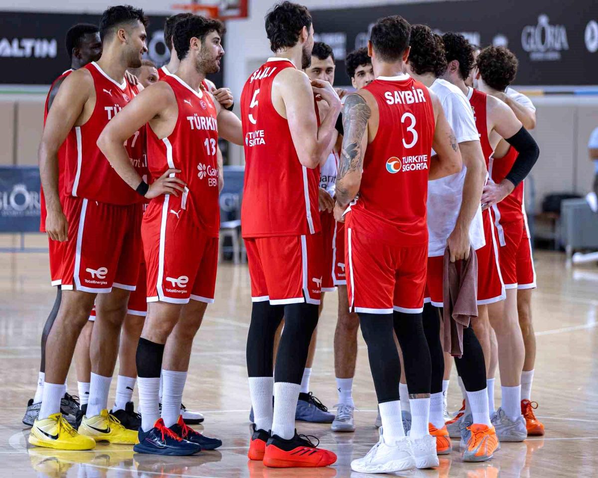 A Milli Erkek Basketbol Takımı Antalya kampını tamamladı