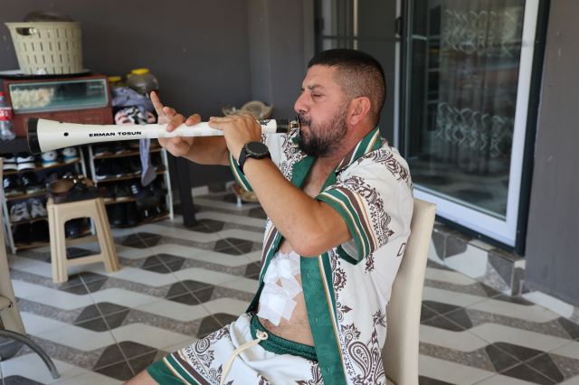 Breathing exercise with zurna