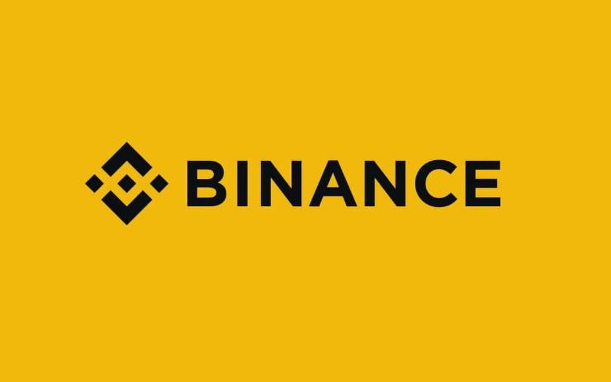 Binance logosu ve Avrupa Birliği bayrağı görseli