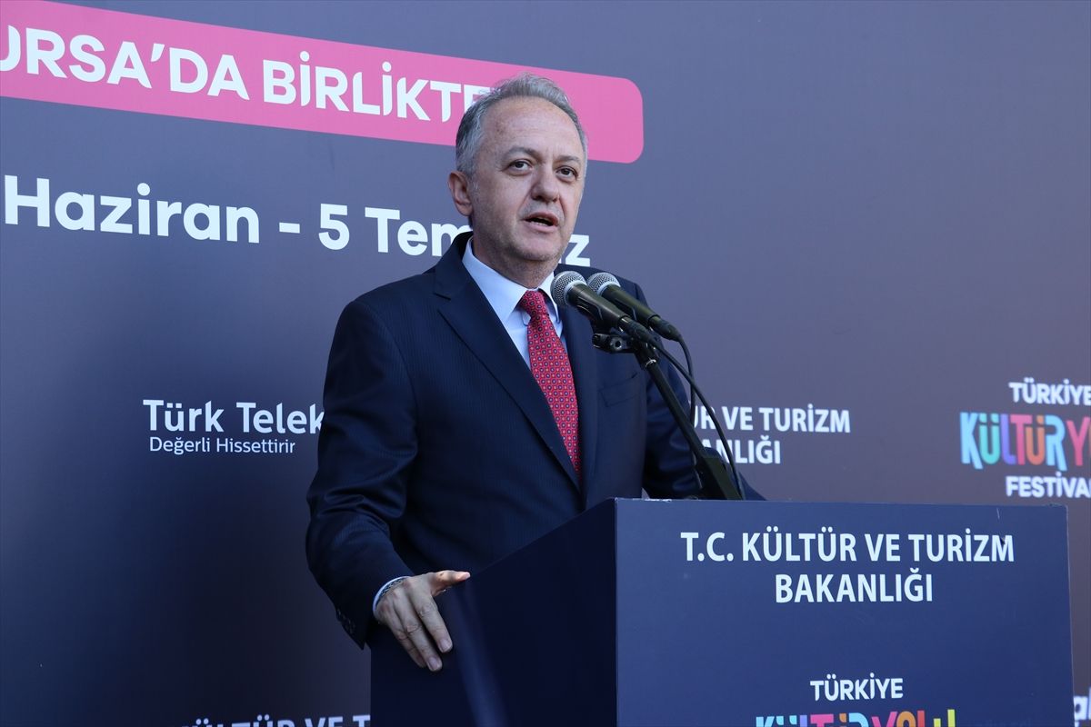 Bursa'da Türkiye Kültür Yolu Festivali başladı