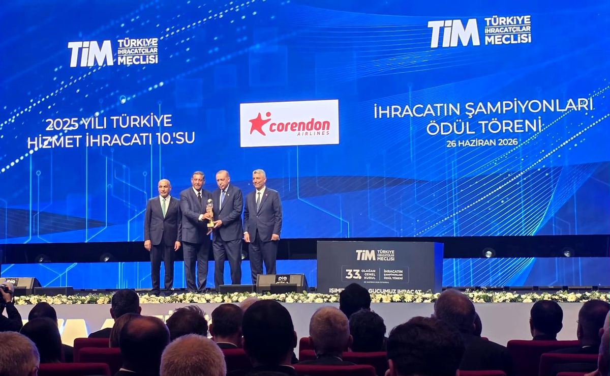 Corendon Airlines'tan çifte ihracat başarısı