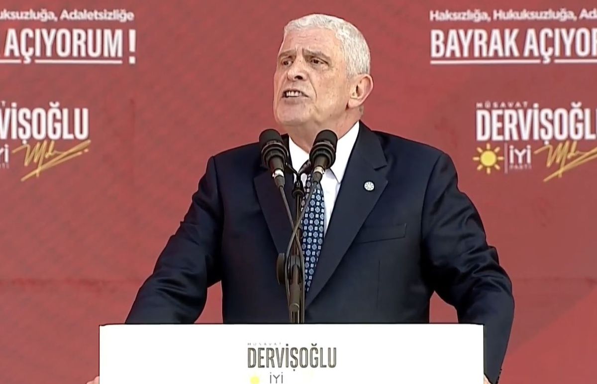 İYİ Parti Genel Başkanı Müsavat Dervişoğlu