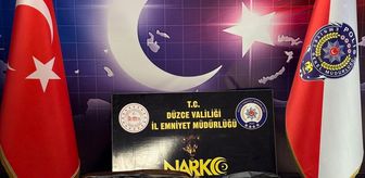 Düzce'de 115 bin uyuşturucu hap ele geçirildi