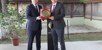 Edirne'de tayini çıkan hakim ve savcılara veda programı düzenlendi
