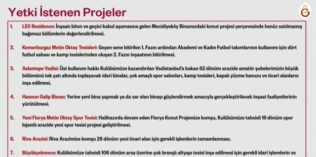Galatasaray extraordinary general assembly