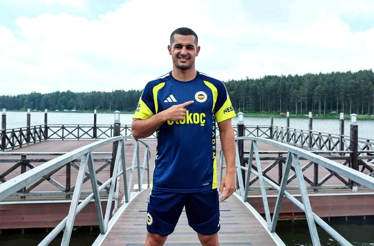 Levent Mercan Fenerbahçe antrenmanında