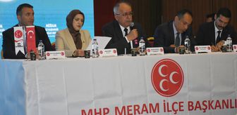 MHP Genel Başkan Yardımcısı Mustafa Kalaycı, partisinin Meram İlçe Başkanlığı Kongresi'nde konuştu Açıklaması