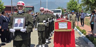 Osmaniye'de hayatını kaybeden Kıbrıs gazisinin cenazesi defnedildi