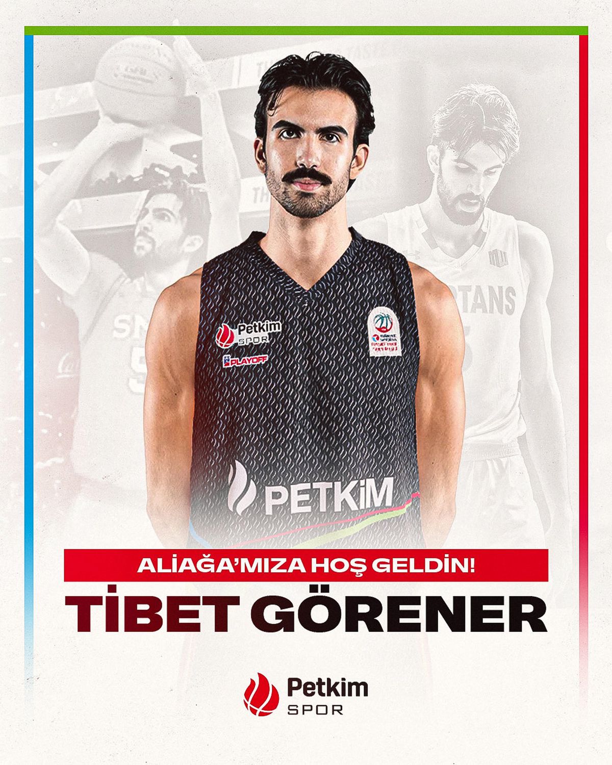 Aliağa Petkimspor'un yeni transferi Tibet Görener