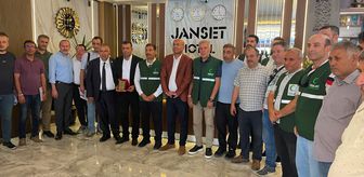 Yeşilay şanlıurfa Şubesi basın mensuplarıyla bir araya geldi