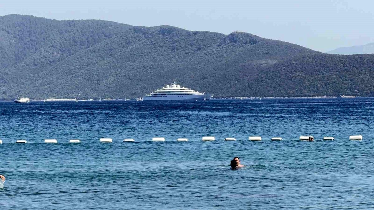 150 milyon dolarlık yüzen saray Bodrum'da