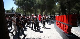 Osmanlı Motosiklet Derneği'nden Çanakkale'ye anlamlı ziyaret