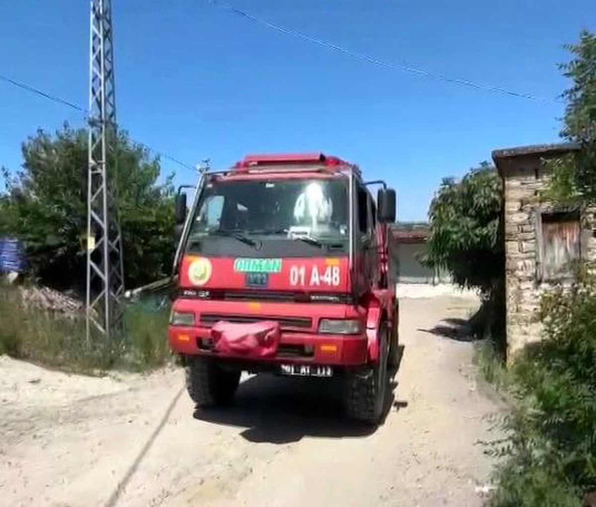 Adana orman yangınları için teyakkuzda