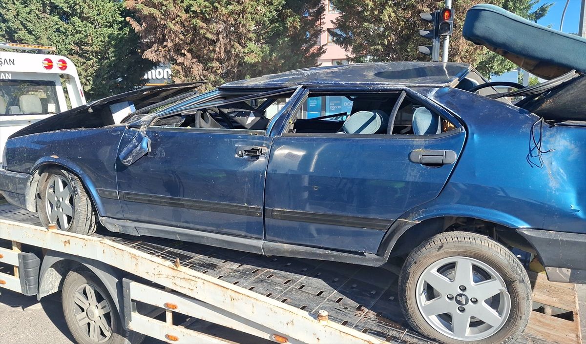 Ankara'da trafik kazasında 1 kişi öldü