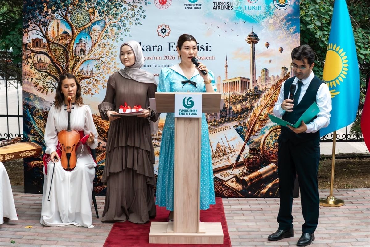 Astana'da 'Ankara Esintisi' tasarım yarışmasının ödülleri sahiplerini buldu