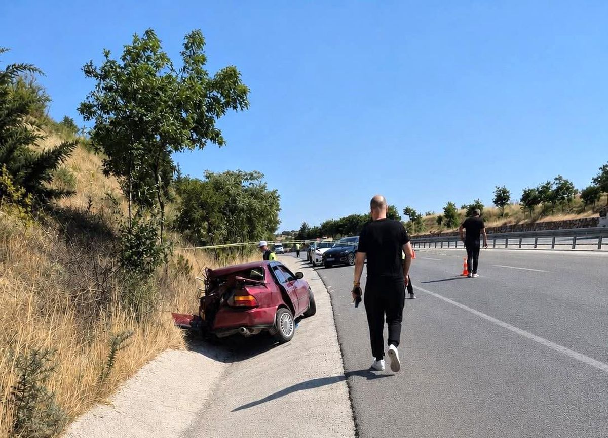 Balıkesir'de feci kazada sürücü hayatını kaybetti
