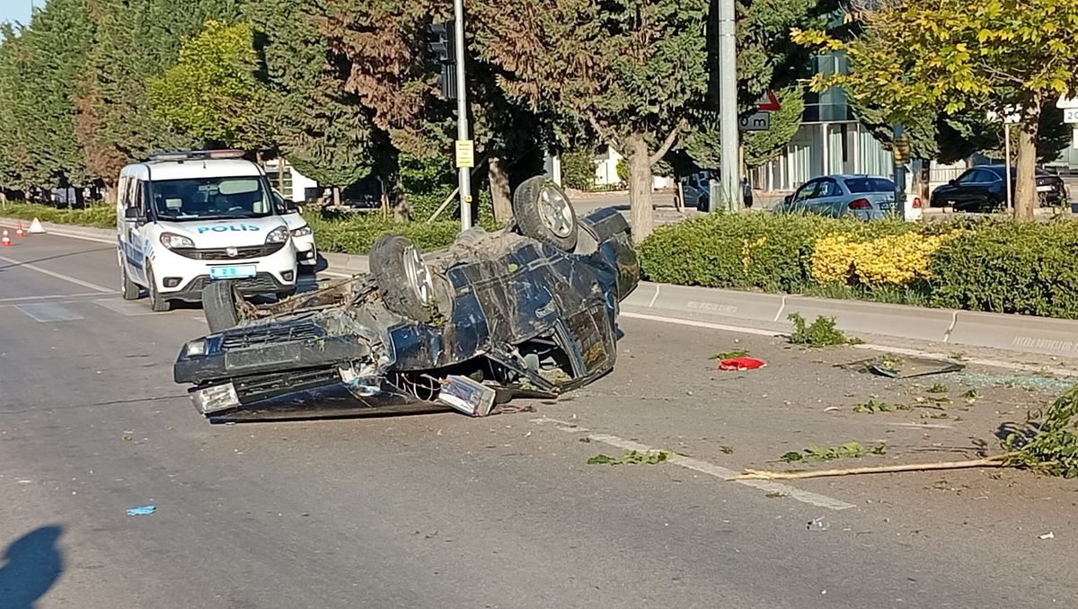 Beypazarı'nda Otomobil Takla Attı: 1 Ölü