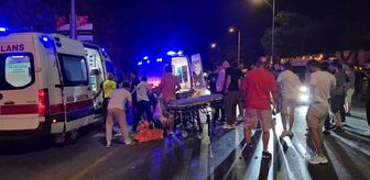 Bodrum'da taksi ile motosikletin çarpışması sonucu 2 kişi öldü