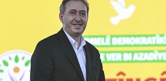 DEM Parti Eş Genel Başkanı Bakırhan, Bağcılar'da 'Özgürlük Mitingi'ne katıldı