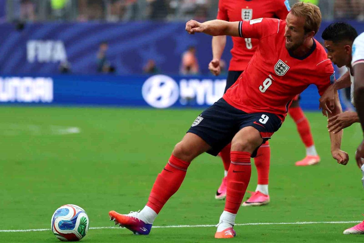 Harry Kane'in gol attığı anı gösteren fotoğraf