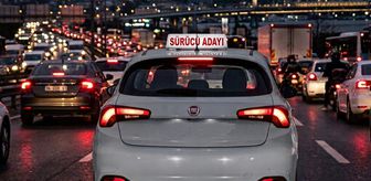 Güneşe çıkamayan sürücü adayı direksiyon sınavına akşam girecek