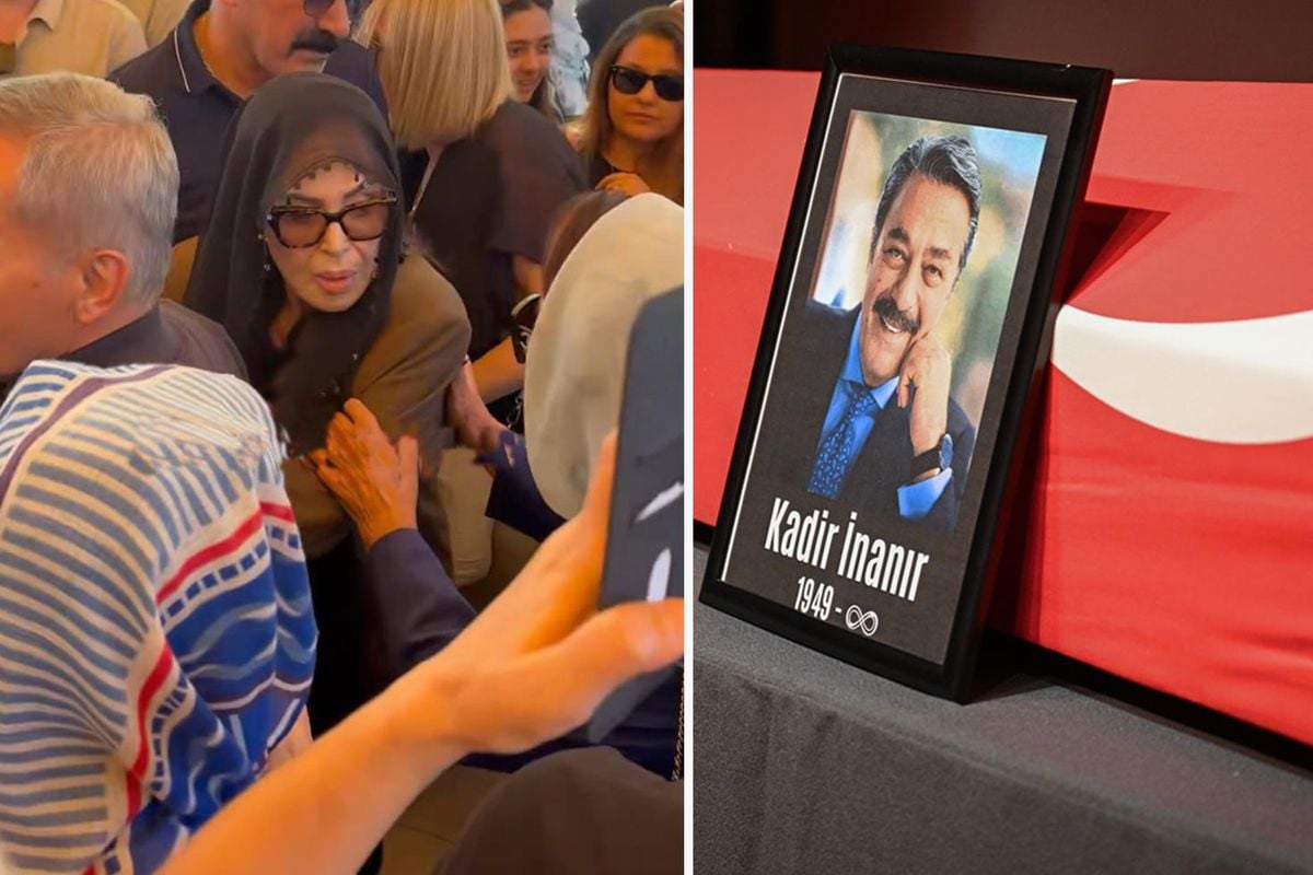 Kadir İnanır cenaze töreni