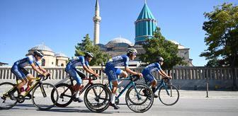 Konya'da Granfondo Yol Bisiklet Yarışı tamamlandı