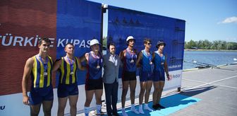 Meriç Nehri'ndeki Gençler Türkiye Kürek Kupası sona erdi