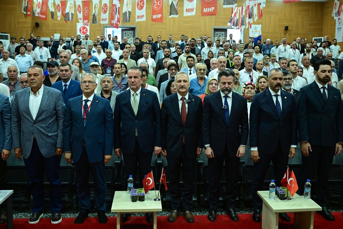 MHP Genel Başkan Yardımcısı Yurdakul, Muratpaşa İlçe Başkanlığı Olağan Kongresi'nde konuştu Açıklaması