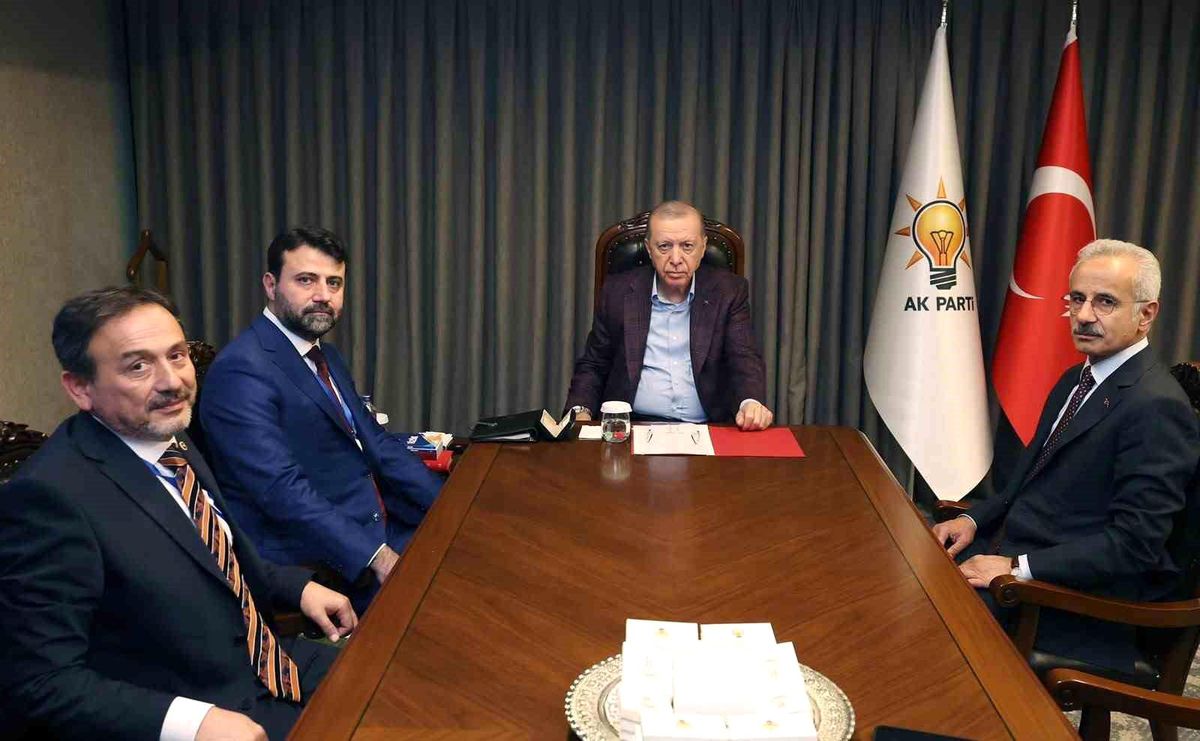 AK Parti heyetinden Cumhurbaşkanı Erdoğan'a Karabük ziyareti