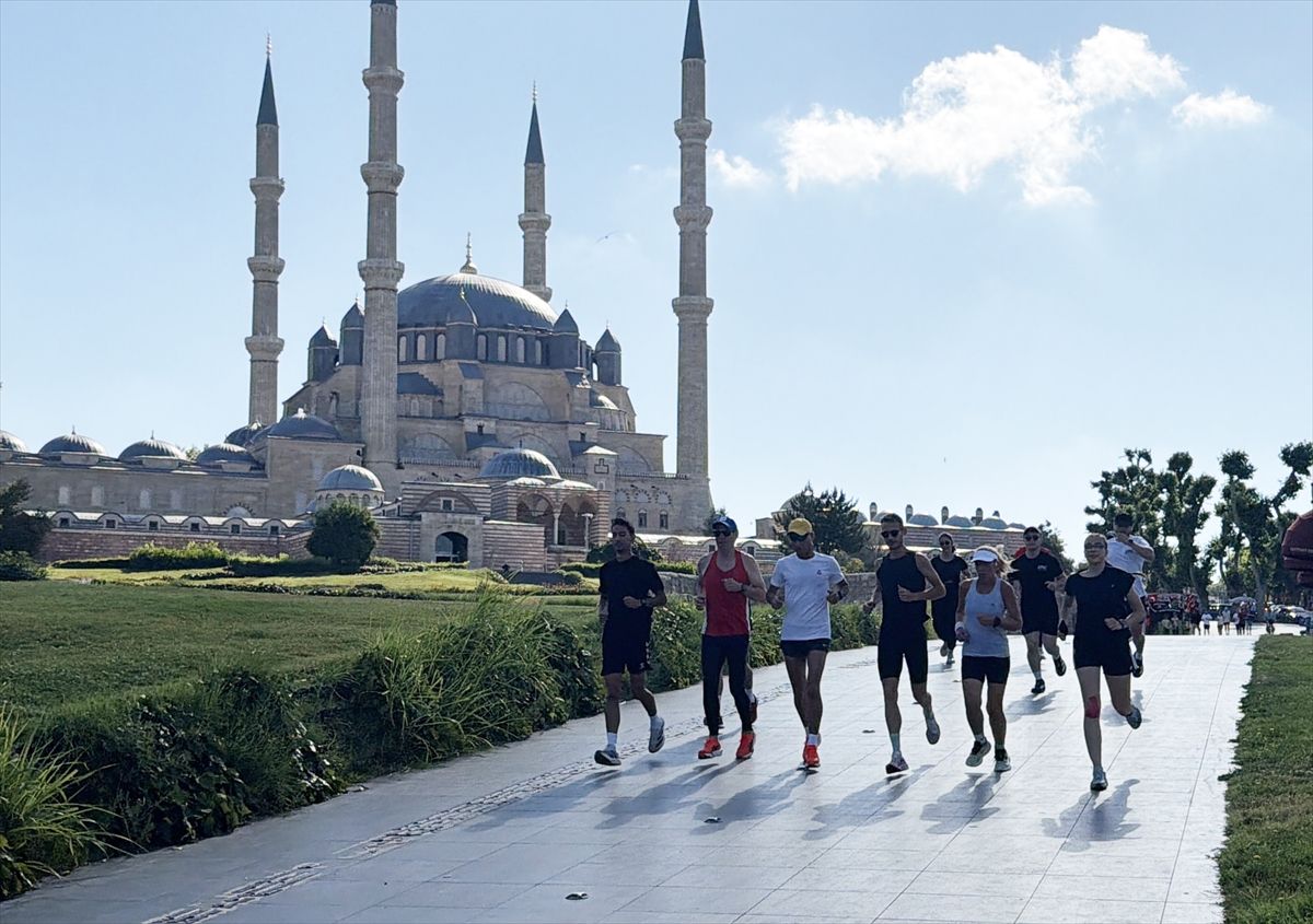 Selimiye Camisi'nin UNESCO Dünya Mirası Listesi'ne alınışının 15. yılı dolayısıyla koşu düzenlendi