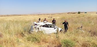 Şırnak'ta şarampole devrilen otomobildeki 1'i bebek 5 kişi yaralandı