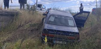 Tokat'ta cenazeden dönenleri taşıyan otomobilin devrildiği kazada 1 kişi öldü, 1 kişi yaralandı