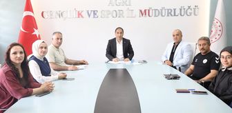 Ağrı'da yaz spor okulları ve Enduro ATV Şampiyonası için hazırlık toplantısı yapıldı