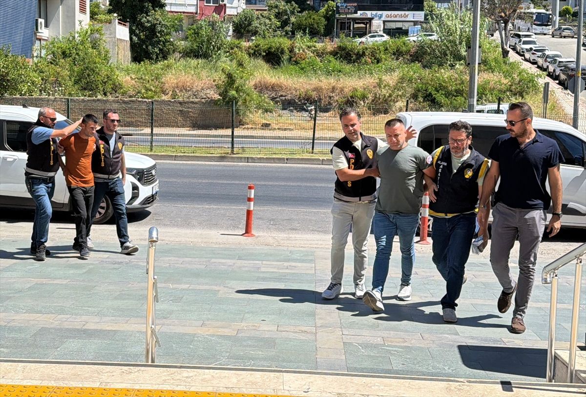 Alanya'da 1 kişinin öldüğü silahlı kavgayla ilgili 2 şüpheli tutuklandı