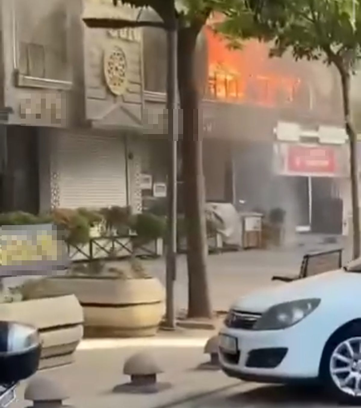 Batman'da pastanede yangın